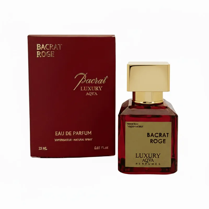عطر جیبی زنانه لاکچری آکوا مدل Bacrat Roqe با رایحه شیرین حجم 25 میلی‌لیتر - تصویر 2