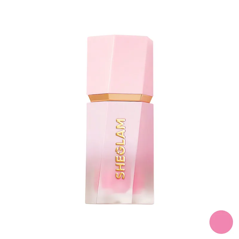 رژگونه مایع مات شگلم مدل Bloom شماره Petal Talk