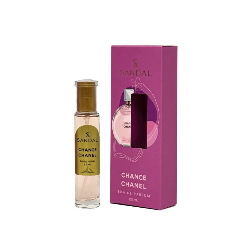 عطر جیبی زنانه صندل مدل شنل چنس با رایحه معتدل حجم ۲۵ میلی‌لیتر - تصویر 2
