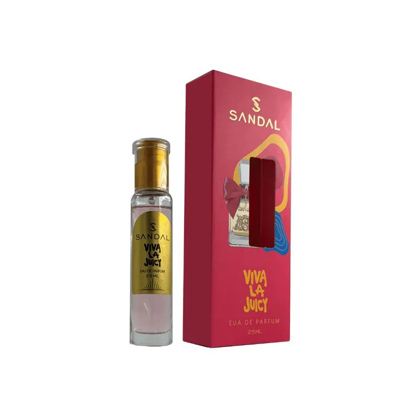 عطر جیبی زنانه صندل مدل ویوا لا جوسی با رایحه شیرین حجم ۲۵ میلی‌لیتر - تصویر 2