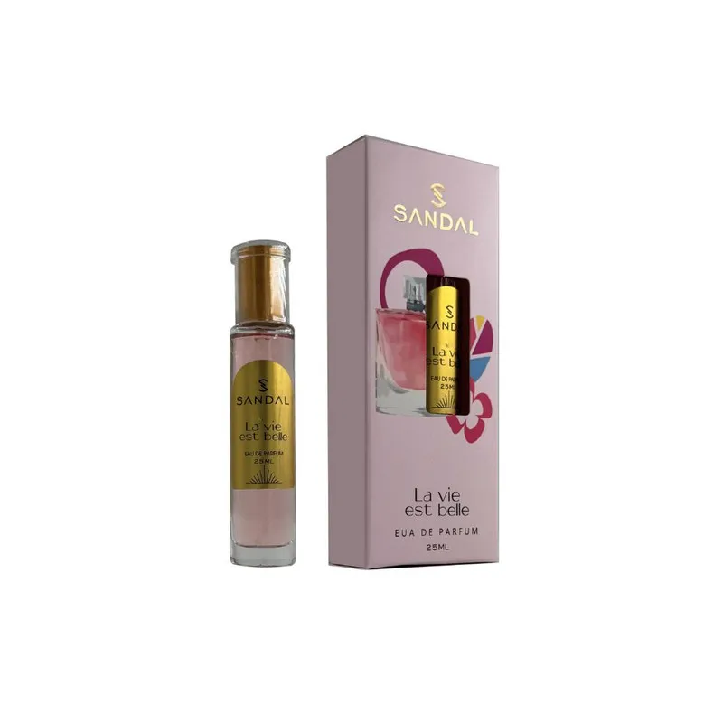 عطر جیبی زنانه صندل مدل لاویه بل لانکوم با رایحه شیرین حجم ۲۵ میلیلیتر - تصویر 2