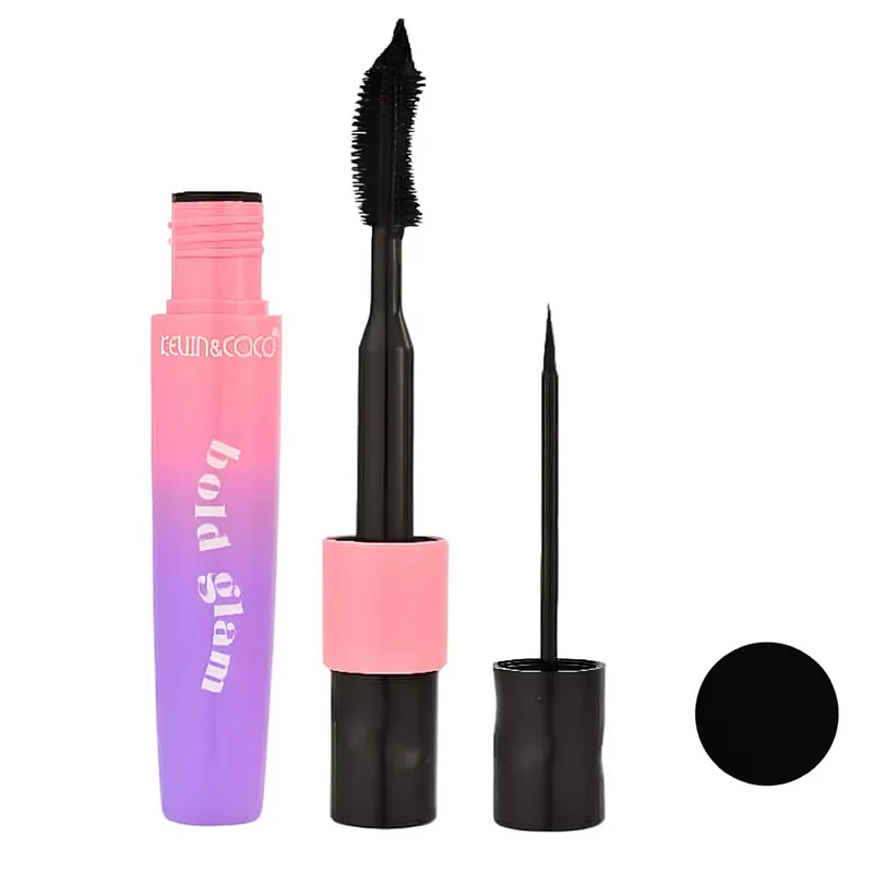 ریمل بلند کننده کوین اند کوکو مدل bold glam به همراه خط چشم