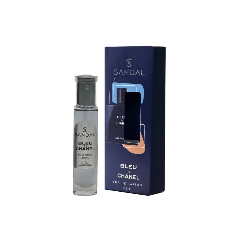 عطر جیبی مردانه صندل مدل بلوشنل با رایحه خنک حجم ۲۵ میلیلیتر - تصویر 2
