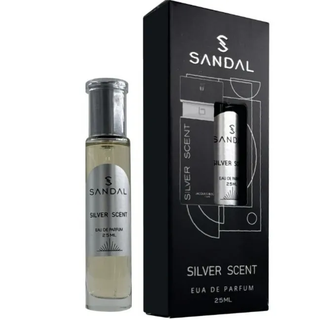 عطر جیبی مردانه صندل مدل سیلورسنت بوگارت با رایحه تلخ حجم ۲۵ میلی‌لیتر - تصویر 3