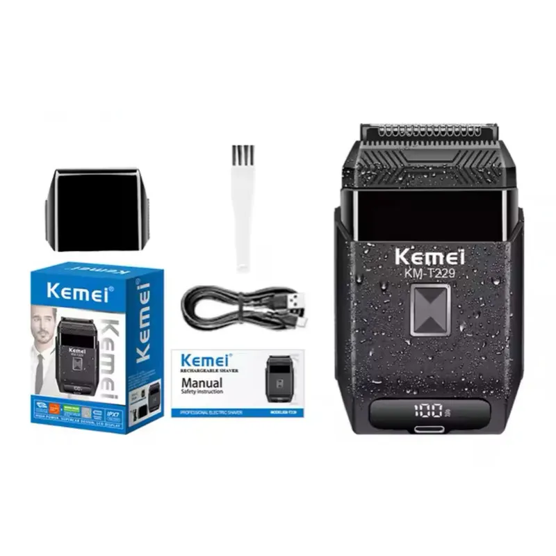 ماشین اصلاح موی سر و صورت شارژی کیمی مدل KM-T229 - تصویر 3