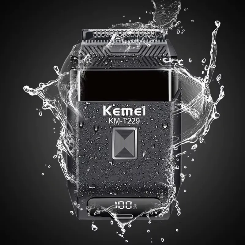 ماشین اصلاح موی سر و صورت شارژی کیمی مدل KM-T229 - تصویر 5