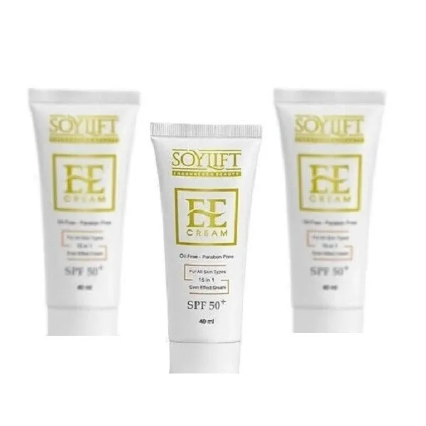 کرم ضد آفتاب رنگی سویلیفت SPF 50 مدل 15کاره محافظ UVA ،UVB مناسب برای انواع پوست حجم 40 میلیلیتر - تصویر 2