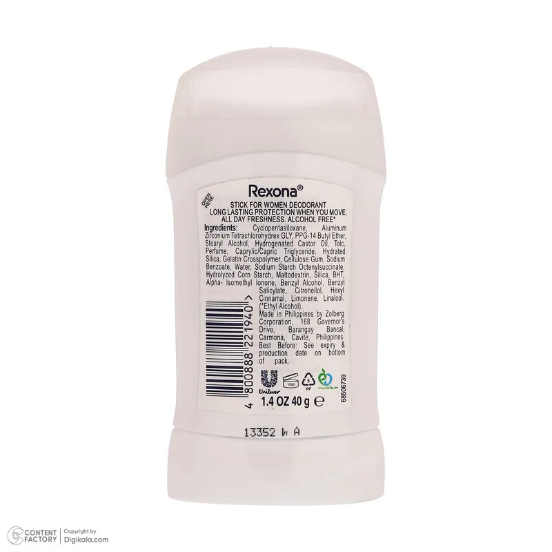 استیک ضد تعریق زنانه رکسونا مدل Shower Fresh با رایحه خنک وزن 40 گرم - تصویر 3