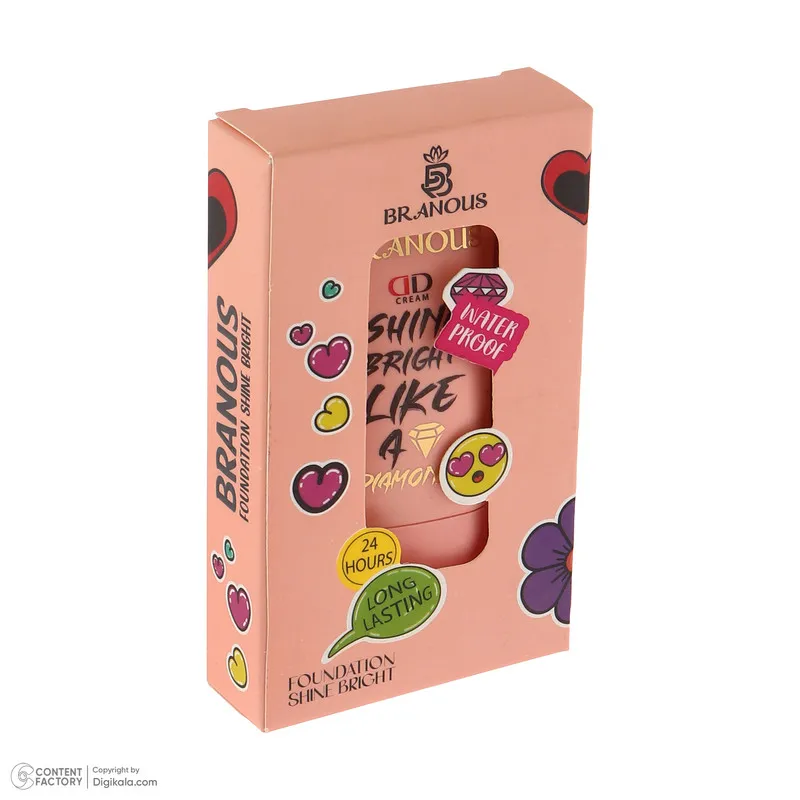کرم پودر DD برانوس مدل PURE SCULPTING شماره 104 مناسب برای انواع پوست حجم 30 میلی‌لیتر - تصویر 5