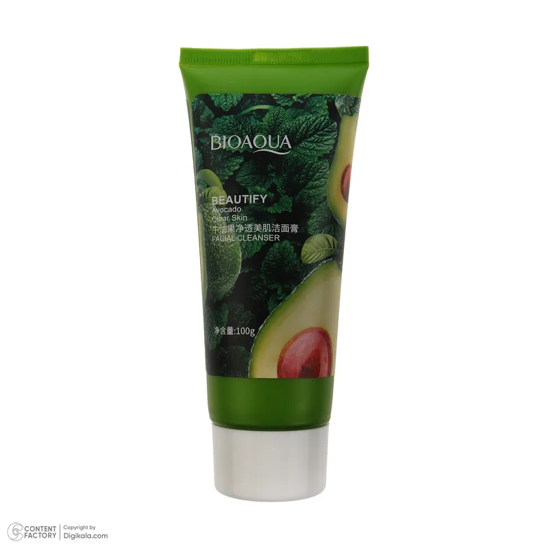 ژل شستشوی صورت بی آکوا مدل Avocado مناسب برای انواع پوست وزن 100 گرم - تصویر 4