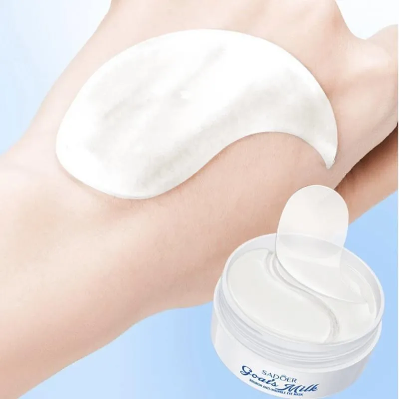 ماسک زیر چشم سادور مدل Milk مناسب برای انواع پوست وزن 80 گرم بسته 60 عددی - تصویر 3