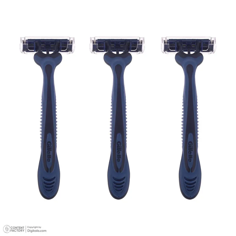 خود تراش ژیلت مدل BLUE3 COMFORT بسته 3 عددی - تصویر 5