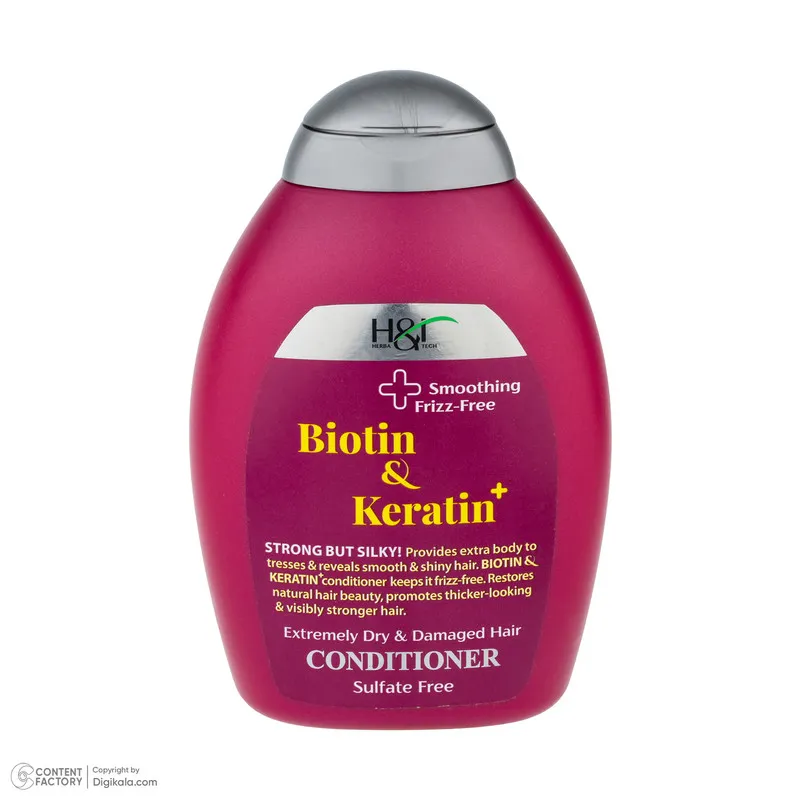 نرمکننده مو هرباتک مدل Biotin & Keratin حجم 385 میلیلیتر - تصویر 2