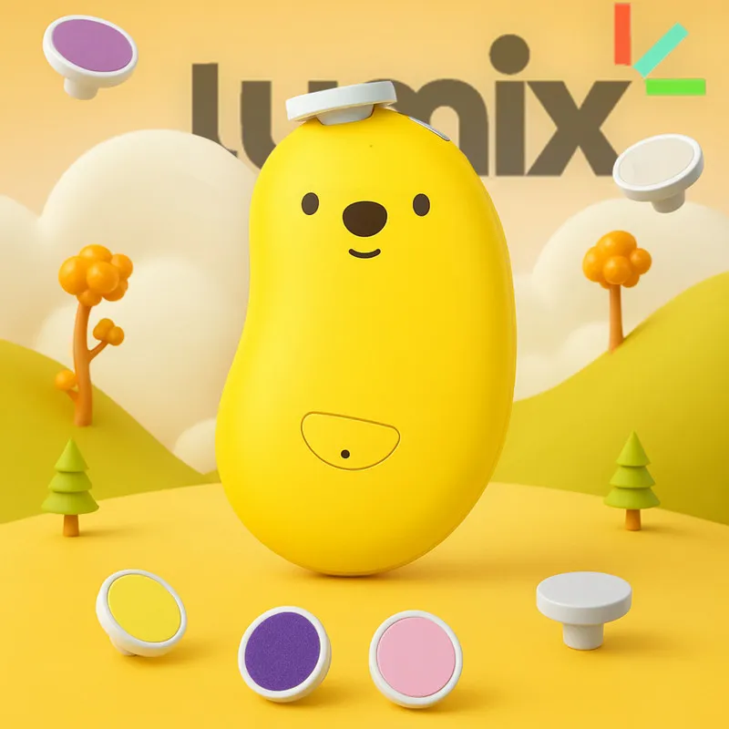 ست ناخن گیر کودک لومیکس مدل Minisoft - تصویر 2