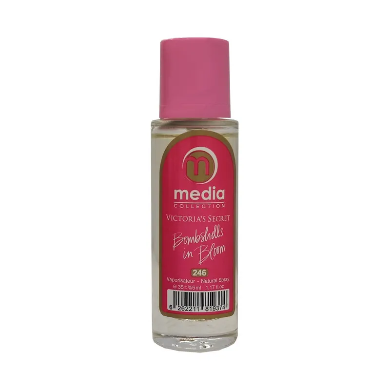 عطر جیبی زنانه مدیا مدل bomshell in bloom با رایحه شیرین حجم 35 میلی‌لیتر - تصویر 2