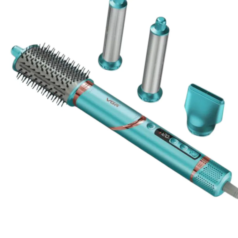 سشوار برسدار حالتدهنده 1000 وات وی جی ار مدل V-474 4in1 - تصویر 3