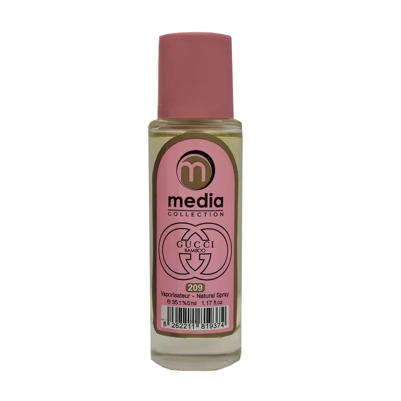 عطر جیبی زنانه مدیا مدل Cucci Bamboo با رایحه شیرین حجم 35 میلیلیتر - تصویر 2