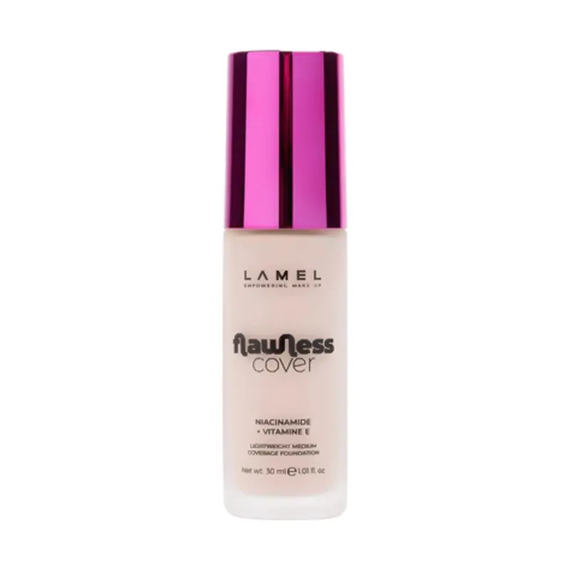کرم پودر مایع لامل مدل Flawless Cover شماره 05 مناسب برای انواع پوست حجم 30 میلی‌لیتر - تصویر 2