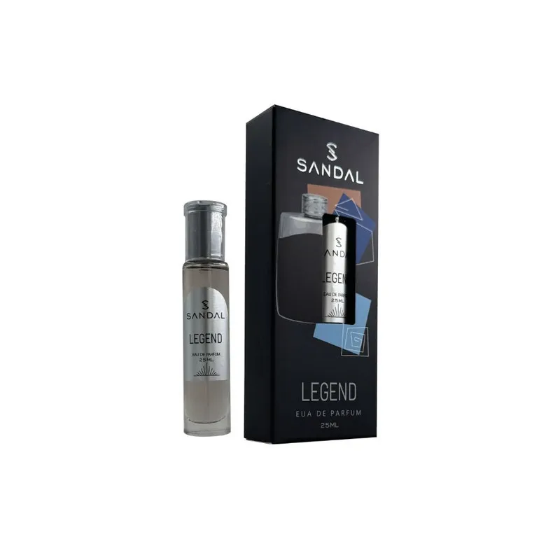 عطر جیبی مردانه صندل مدل لجند مون بلان با رایحه تلخ حجم ۲۵ میلیلیتر - تصویر 2