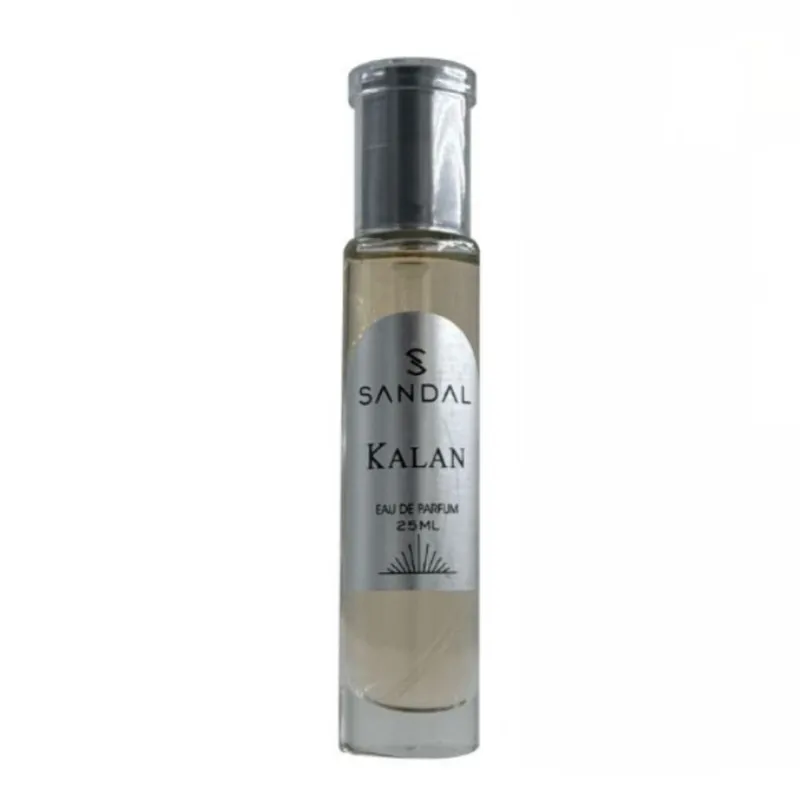 عطر جیبی مردانه صندل مدل کالان با رایحه تلخ حجم ۲۵ میلی‌لیتر