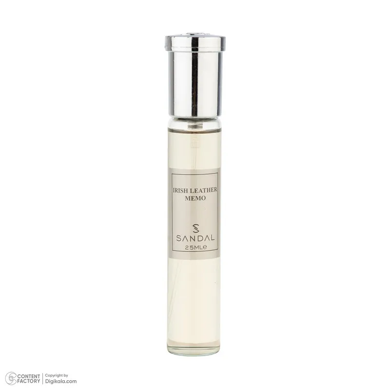 عطر جیبی مردانه صندل مدل Irish leather Memo با رایحه تلخ حجم 25 میلیلیتر - تصویر 4