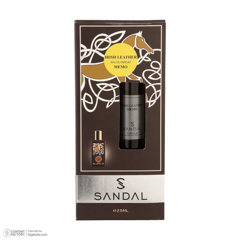 عطر جیبی مردانه صندل مدل Irish leather Memo با رایحه تلخ حجم 25 میلیلیتر - تصویر 6