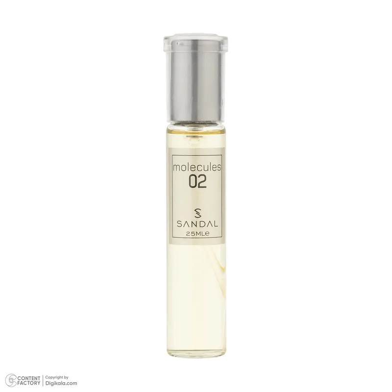 عطر جیبی مردانه صندل مدل مولکول با رایحه معتدل حجم ۲۵ میلیلیتر - تصویر 4