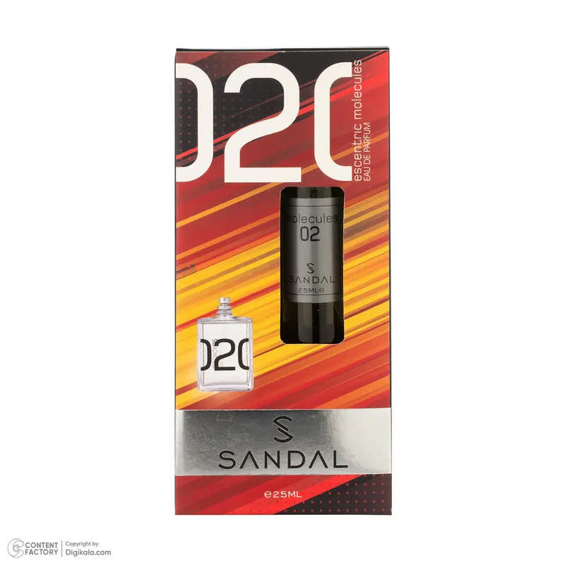عطر جیبی مردانه صندل مدل مولکول با رایحه معتدل حجم ۲۵ میلیلیتر - تصویر 6
