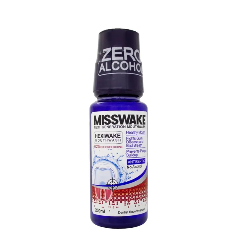 دهان شویه میسویک مدل HEXIWAKE حجم 200 میلی لیتر بسته 2 عددی - تصویر 2
