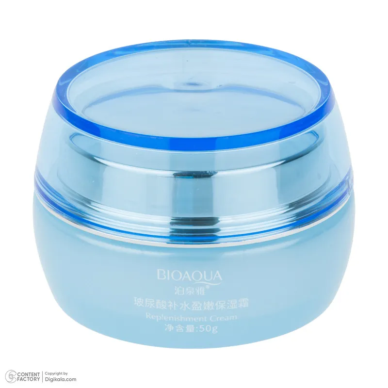 کرم مرطوب کننده دست و صورت بی آکوا مدل Hyaluronic Acid مناسب برای انواع پوست وزن 50 گرم - تصویر 3