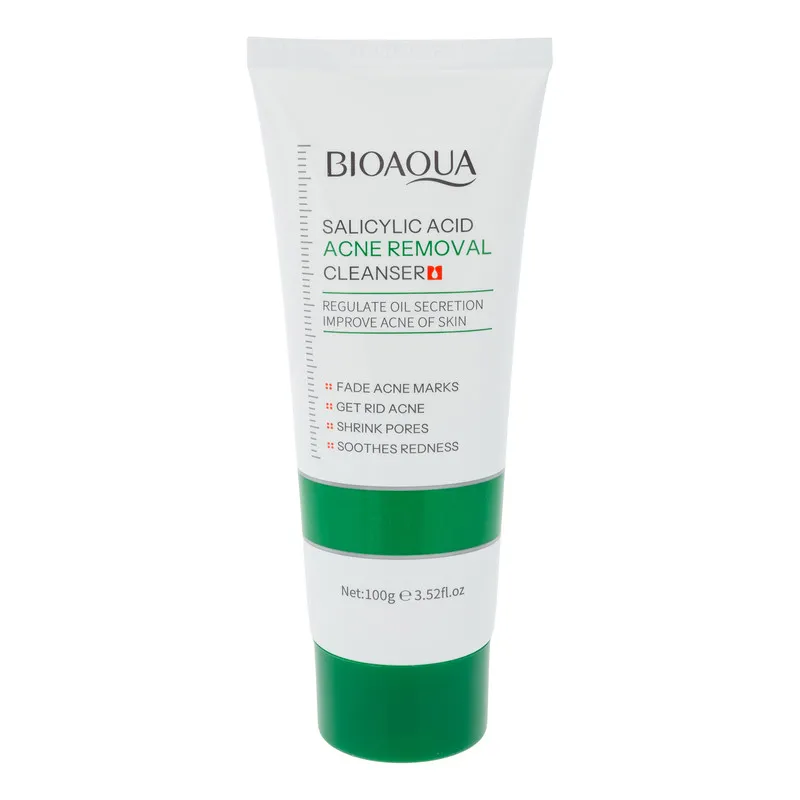 فوم شستشوی صورت بی آکوا مدل Salicylic Acid مناسب برای انواع پوست وزن 100 گرم