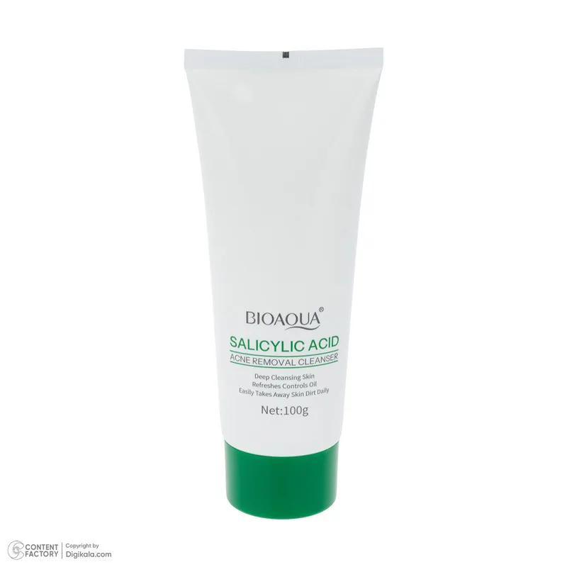 فوم شستشوی صورت بی آکوا مدل Salicylic Acid مناسب برای انواع پوست وزن 100 گرم - تصویر 3