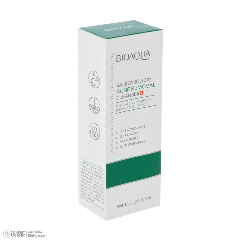 فوم شستشوی صورت بی آکوا مدل Salicylic Acid مناسب برای انواع پوست وزن 100 گرم - تصویر 4