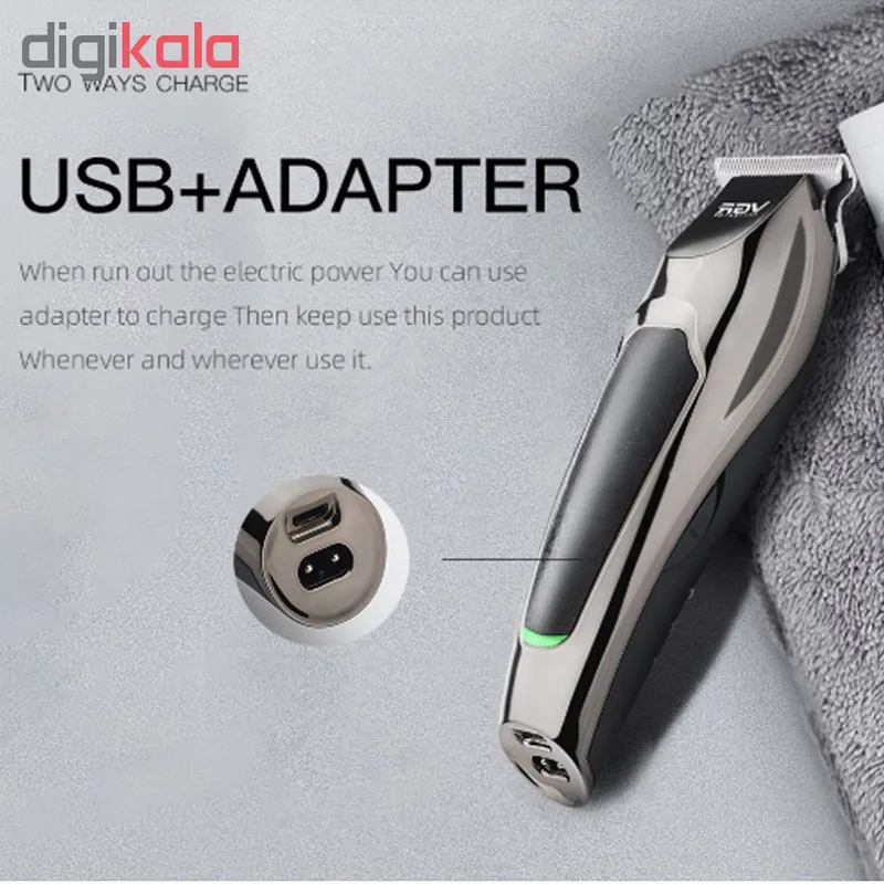 ماشین اصلاح موی صورت وی جی آر مدل V-030 - تصویر 4