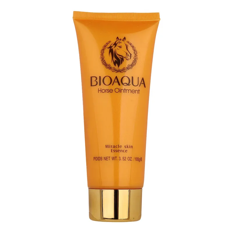 فوم شست‌وشوی صورت بی آکوا مدل Horse Ointment مناسب برای انواع پوست وزن 100 گرم