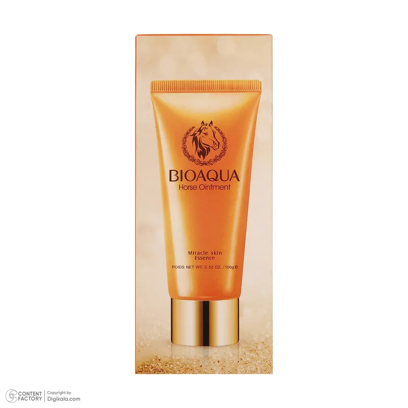 فوم شست‌وشوی صورت بی آکوا مدل Horse Ointment مناسب برای انواع پوست وزن 100 گرم - تصویر 3