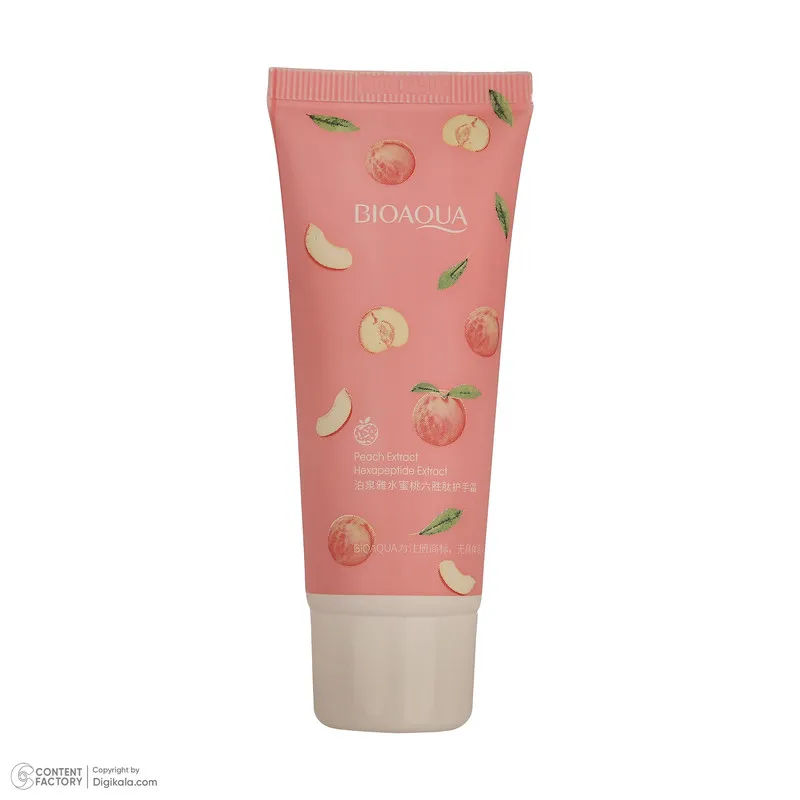 کرم مرطوب کننده دست بی آکوا مدل Peach مناسب برای انواع پوست وزن 30 گرم - تصویر 3
