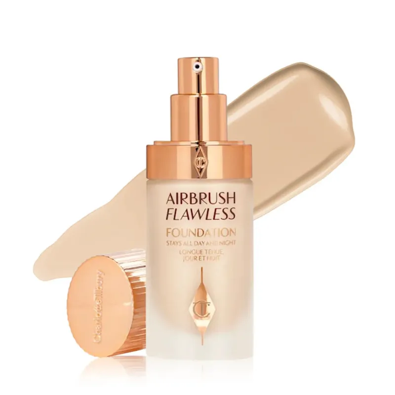 کرم پودر مایع SPF0 شارلوت تیلبری مدل Air Brush neutral شماره 2 مناسب برای انواع پوست حجم 30 میلی لیتر - تصویر 2