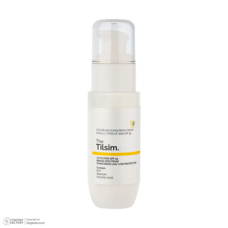 کرم ضد آفتاب بیرنگ تیلسیم SPF 50 مدل Daily محافظ UVA،UBA مناسب برای انواع پوست حجم 50 میلی لیتر - تصویر 3