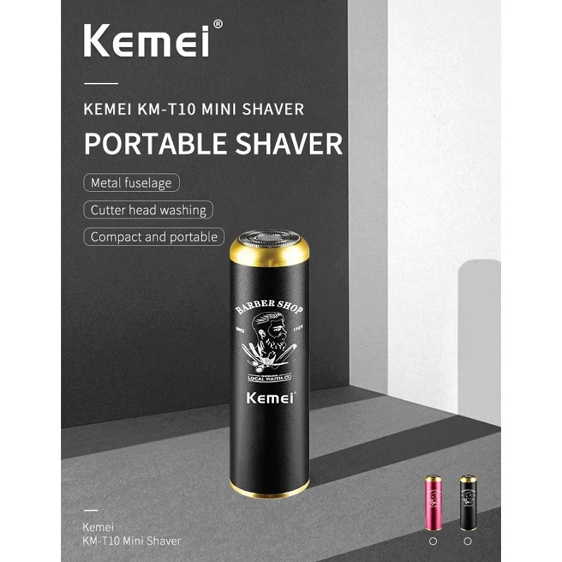 ماشین اصلاح موی صورت شارژی کیمی مدل KM - T10 - تصویر 4