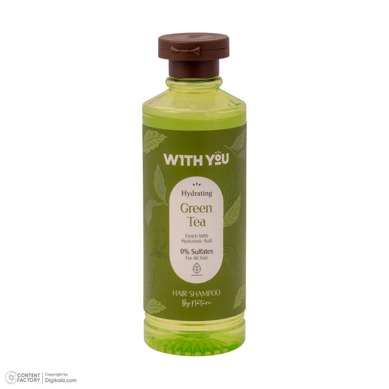شامپو مو ویت یو مدل Green Tea مناسب برای انواع مو حجم 300 میلی لیتر - تصویر 4