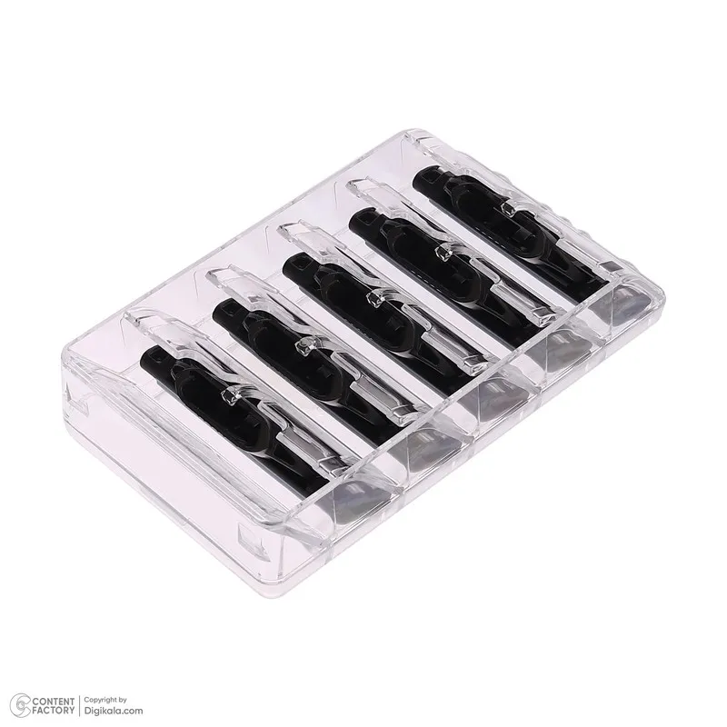 تیغ یدک ژیلت مدل  MACH 3 PLUSبسته 5 عددی - تصویر 3