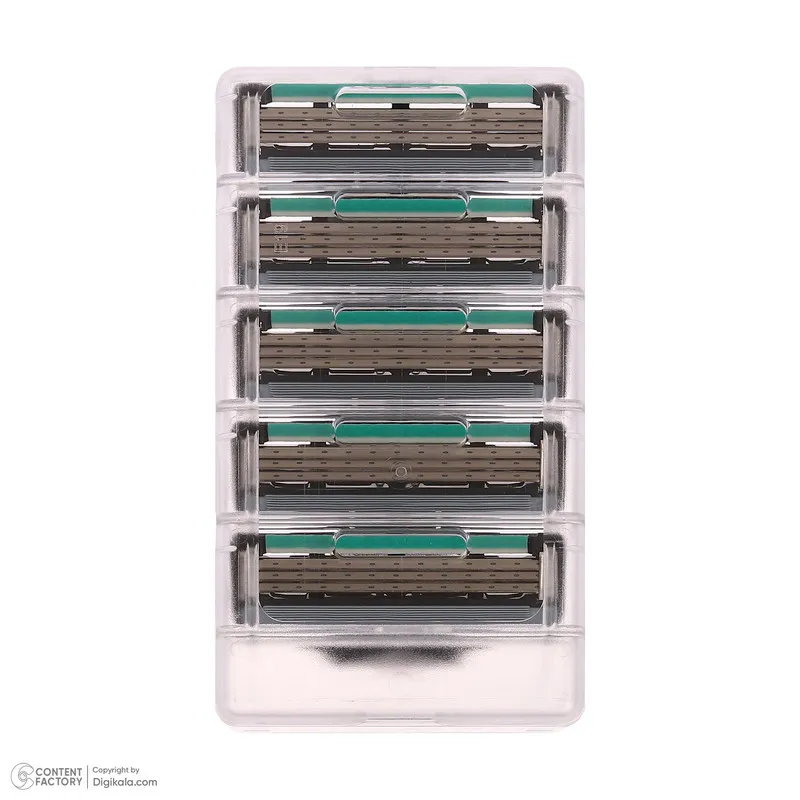 تیغ یدک ژیلت مدل  MACH 3 PLUSبسته 5 عددی - تصویر 4