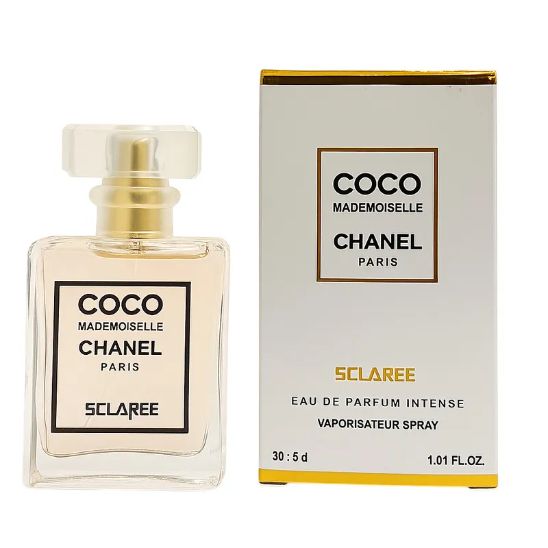 عطر جیبی زنانه اسکلاره مدل COCO mademoiselle با رایحه گرم حجم ۳۰ میلیلیتر