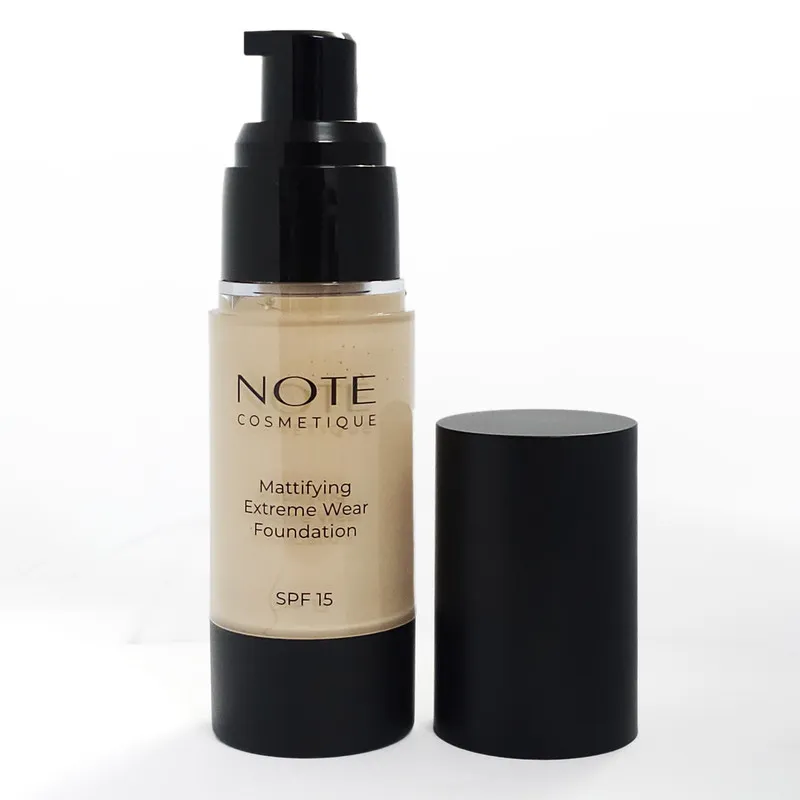 کرم پودر مایع SPF 15 نوت مدل New Mattifying Extereme Wear شماره 13 مناسب برای پوست چرب و معمولی حجم 35 میلی‌لیتر - تصویر 3