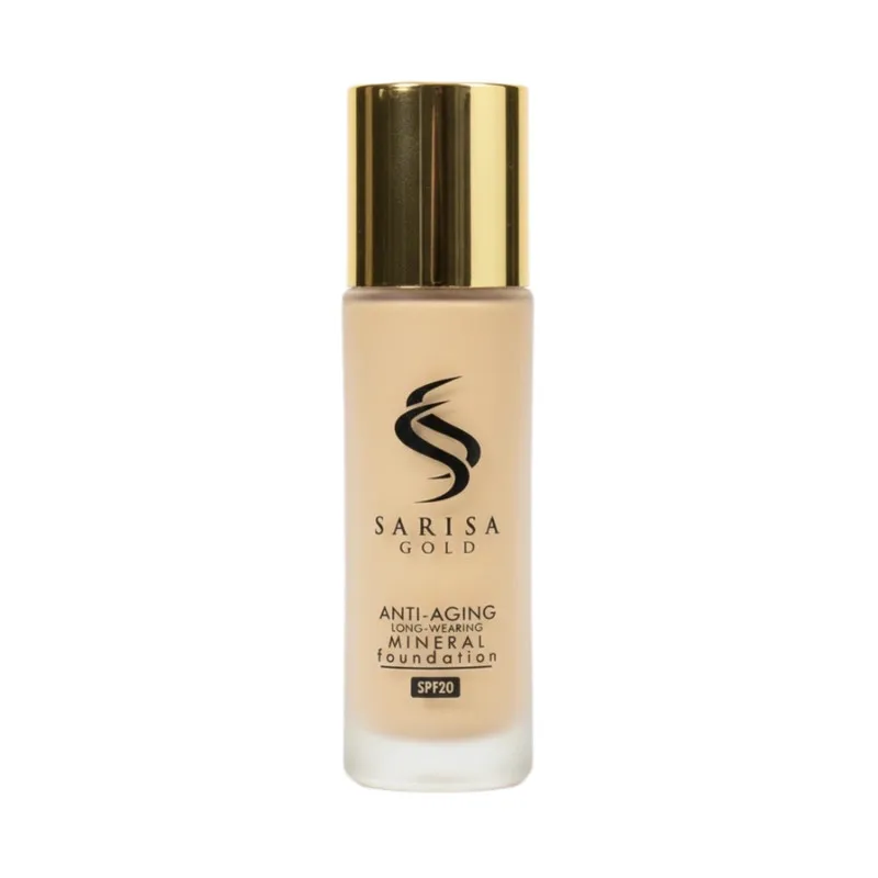 کرم پودر مایع SPF 20 ساریسا گلد مدل SS شماره 41 مناسب برای انواع پوست حجم ۳۵ میلی لیتر - تصویر 2