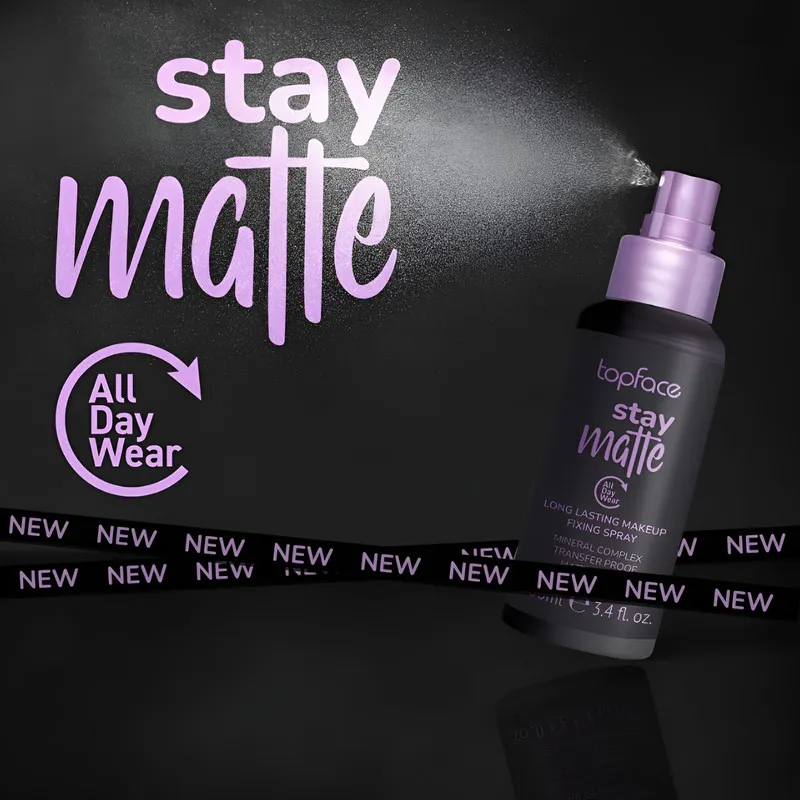 اسپری تثبیت کننده آرایش صورت تاپ‌ فیس مدل MATTE حجم 100 میلی لیتر - تصویر 2