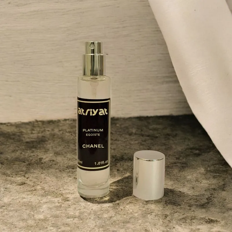 عطر جیبی مردانه مدل شنل پلاتینیوم با رایحه شیرین حجم 30 میلی‌لیتر - تصویر 2