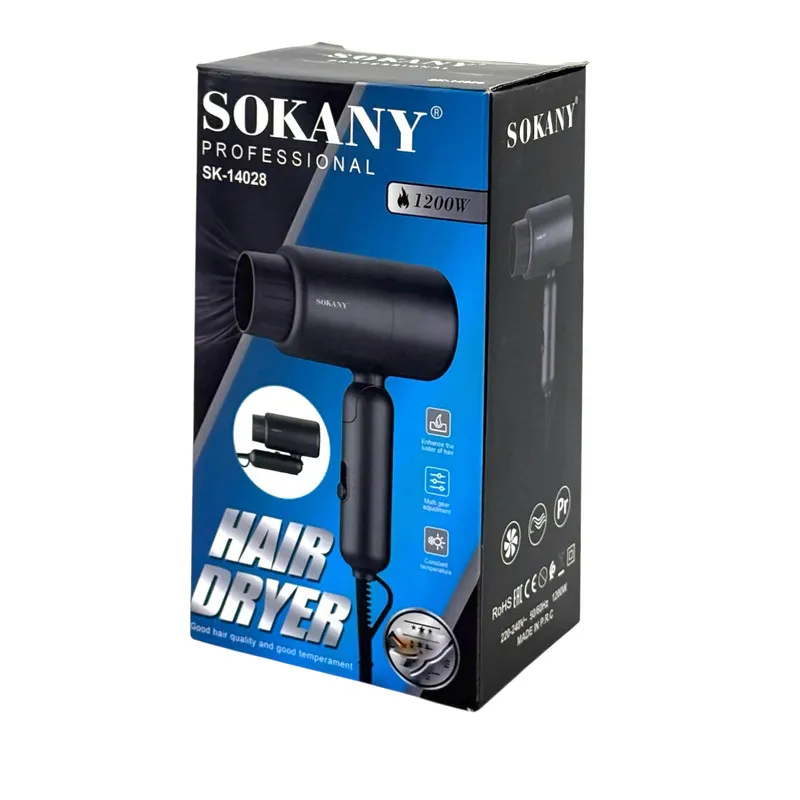 سشوار مسافرتی 1200 وات سوکانی مدل SK-14028 - تصویر 2