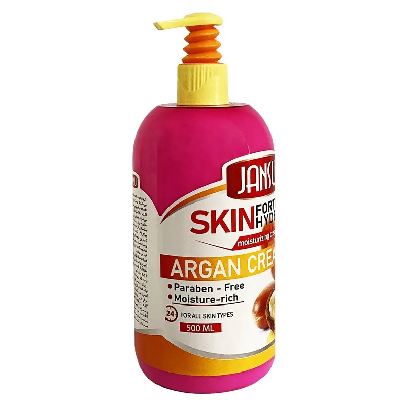 کرم مرطوب کننده دست جانسو مدل روغن آرگان مناسب برای انواع پوست حجم 500 میلی لیتر - تصویر 2